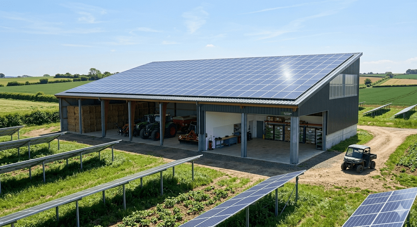 Ombrière photovoltaïque