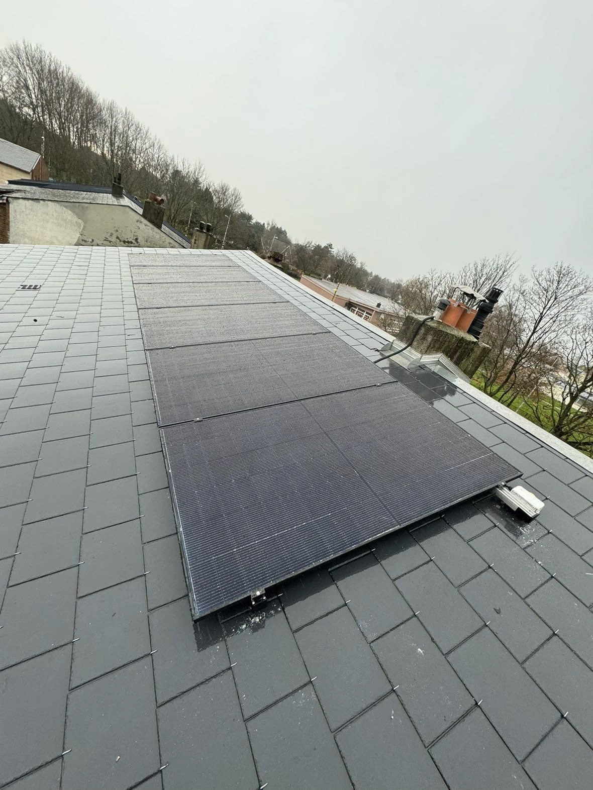 Installation sur toiture ardoise naturelle à Grande-Synthe (59) par Nord Solar