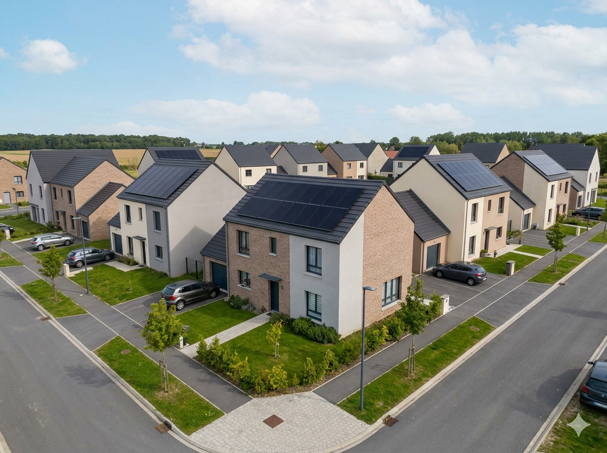 Maisons individuelles lotissements Bapaume Sud-Artois