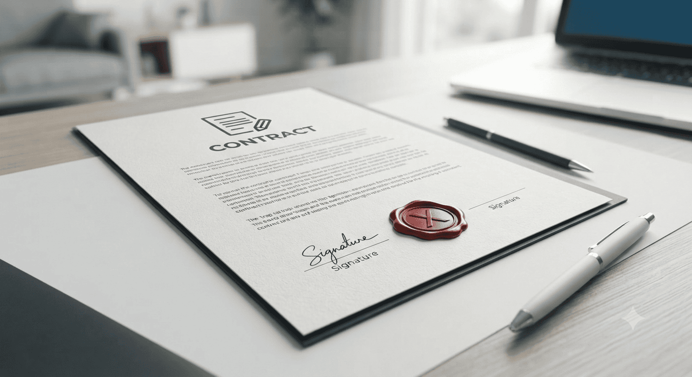 Signature d'un contrat : attention aux clauses